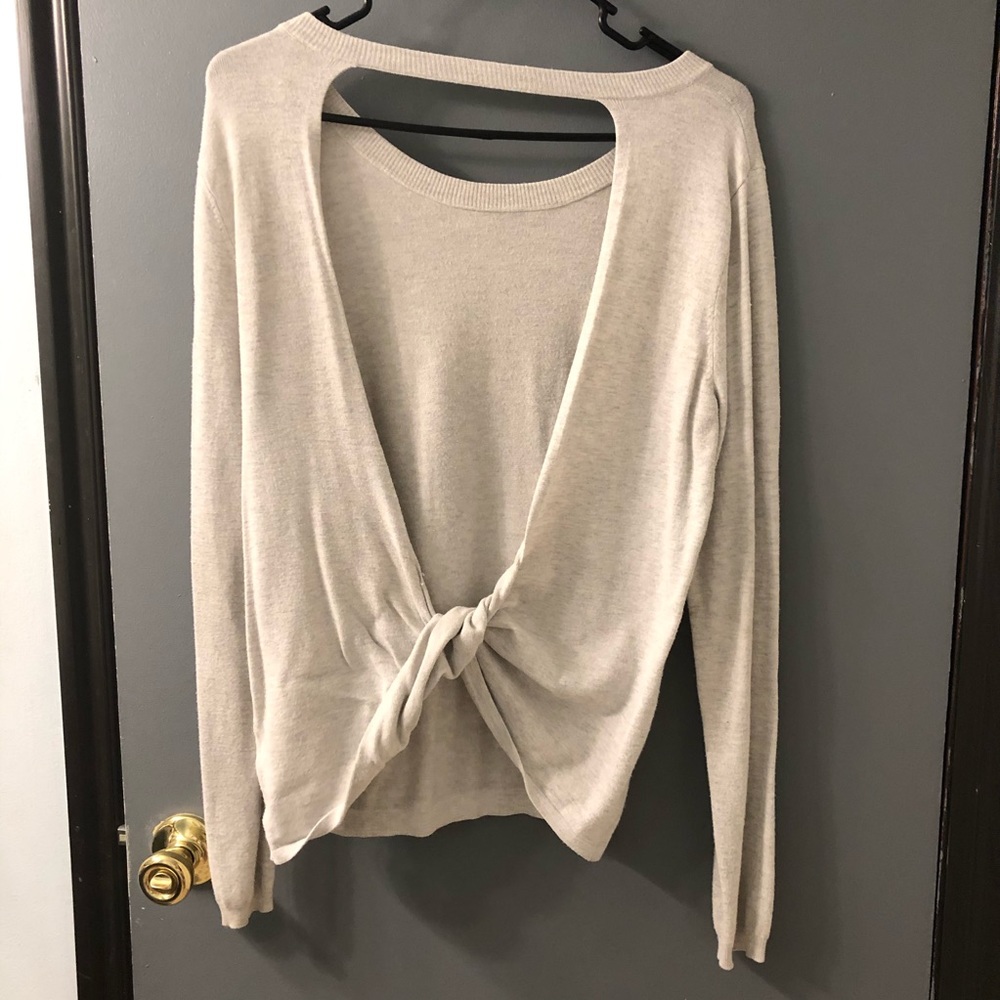 Fabletics Open Back Long Sleeve Shirt